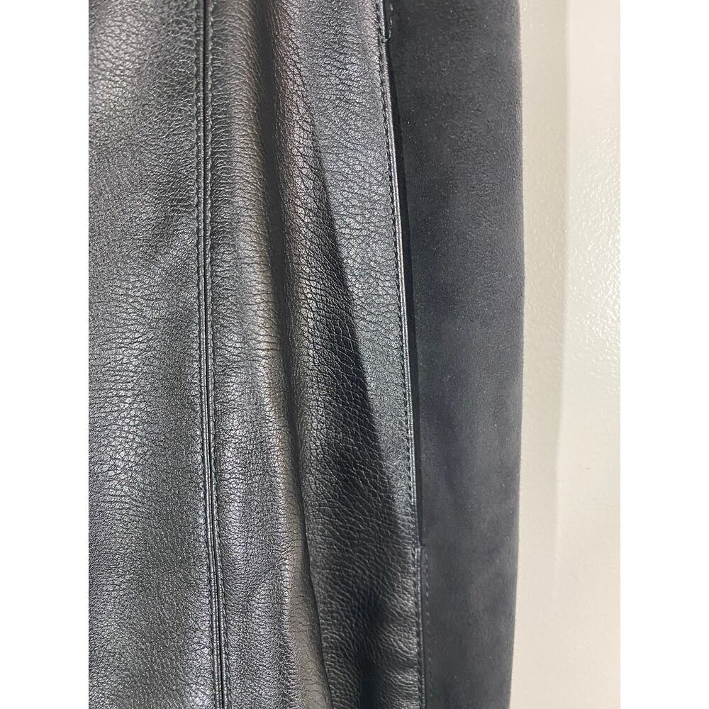 Stella McCartney Skin Free Skin Faux Leather High Waisted Pants 38 EU 8 US - Picture 6 of 8
